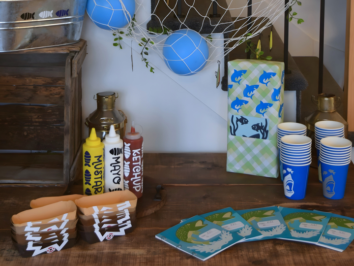 Fishing Party Decorations Bundle