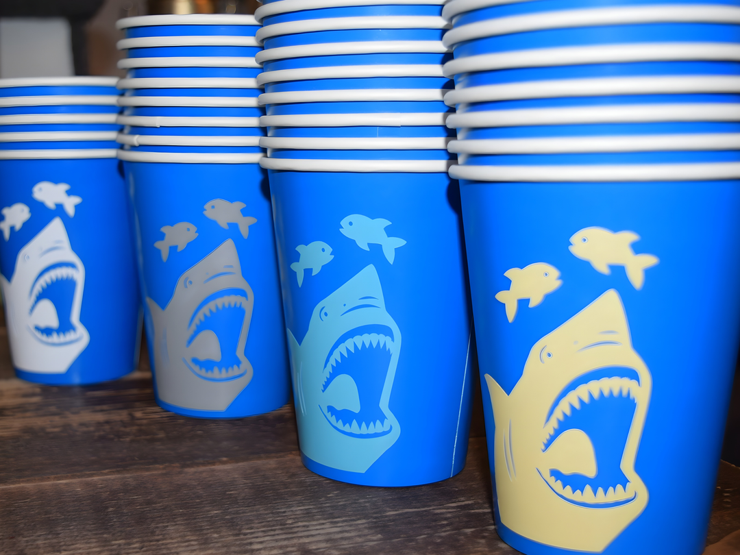 Shark Cup Decal