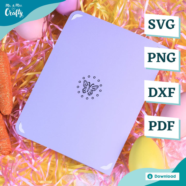 Easter Bunny Silhouette Card