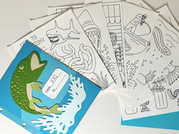 Fishing Activity Book