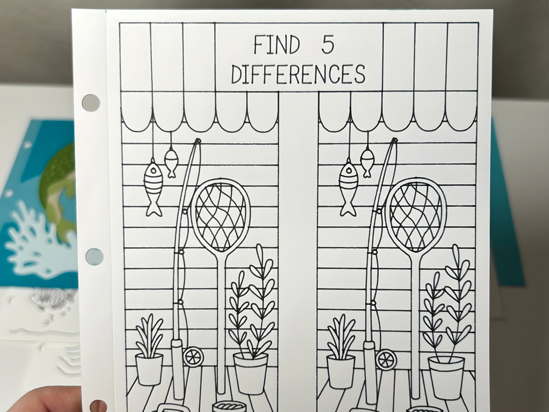 Fishing Activity Book