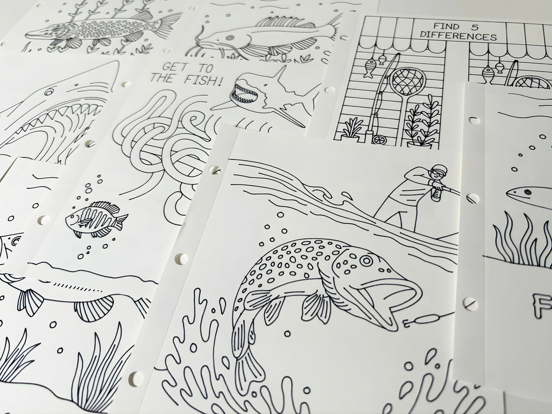 Fishing Party Decorations Bundle