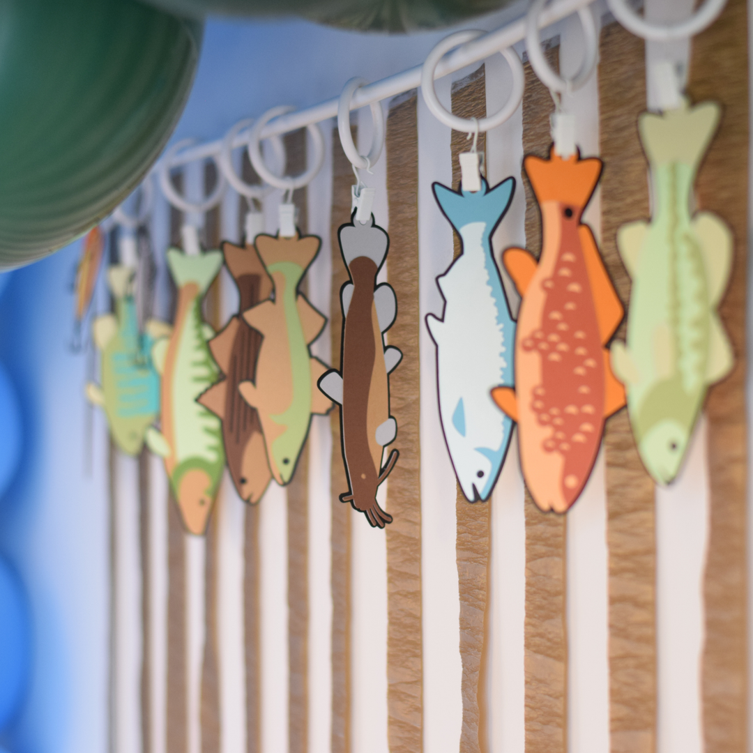 Fishing Party Decorations Bundle