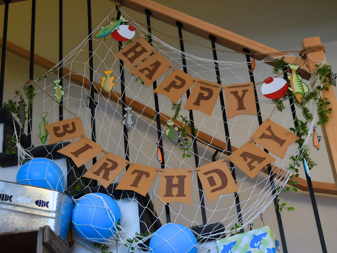 Fishing Party Decorations Bundle