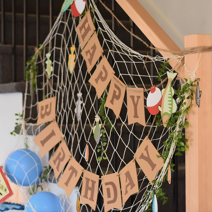 Fishing Party Decorations Bundle