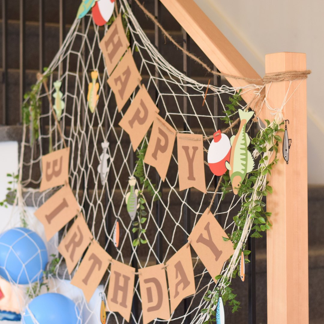 Fishing Party Decorations Bundle