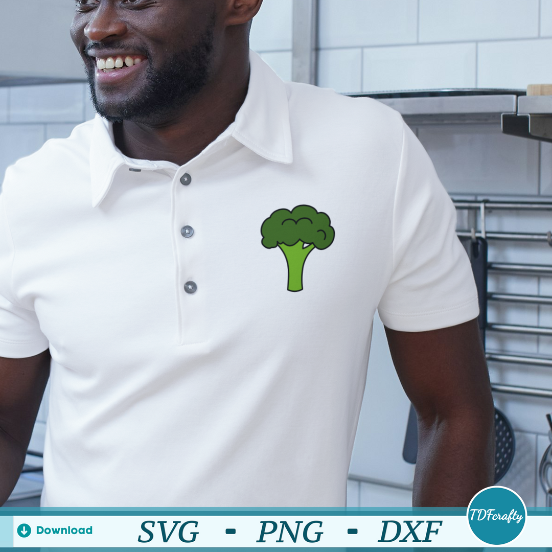 Broccoli Color SVG File | The Digital Files – TDFcrafty