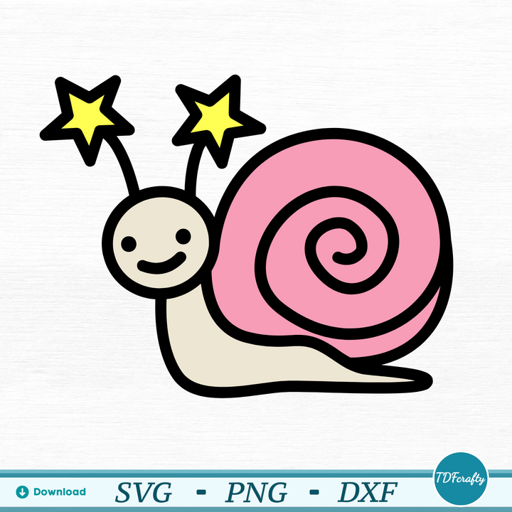 Cartoon Snail Color