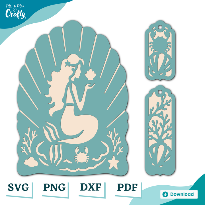 Mermaid Postcard Set