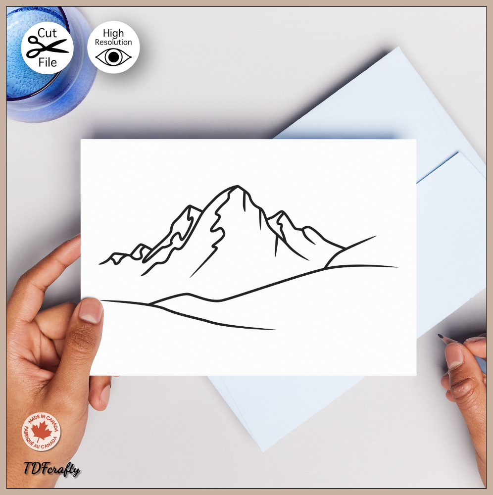 Mountain Peak Outlines