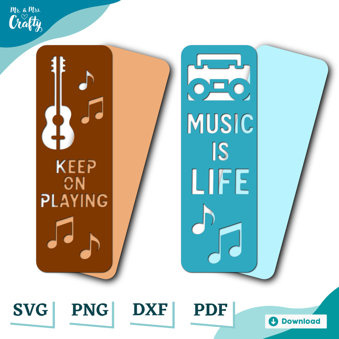 Music Bookmark set