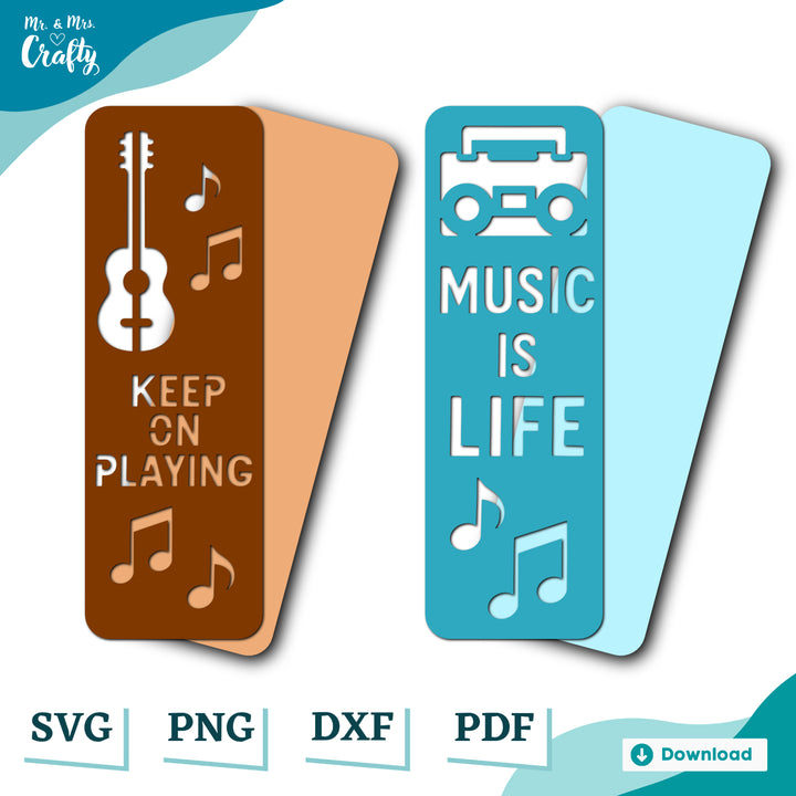Music Bookmark set
