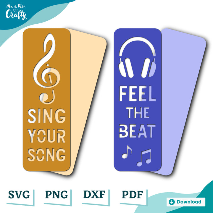 Music Bookmark set