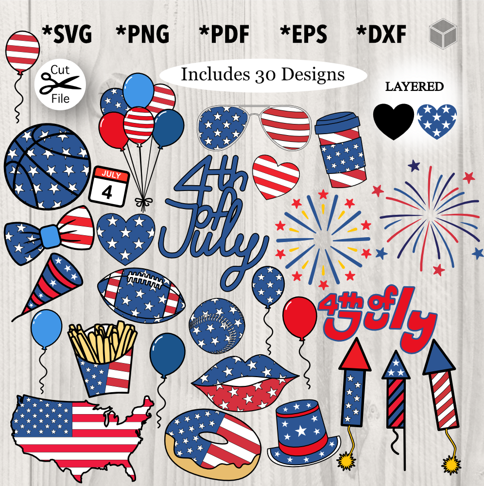 4th of July American Patriot Bundle