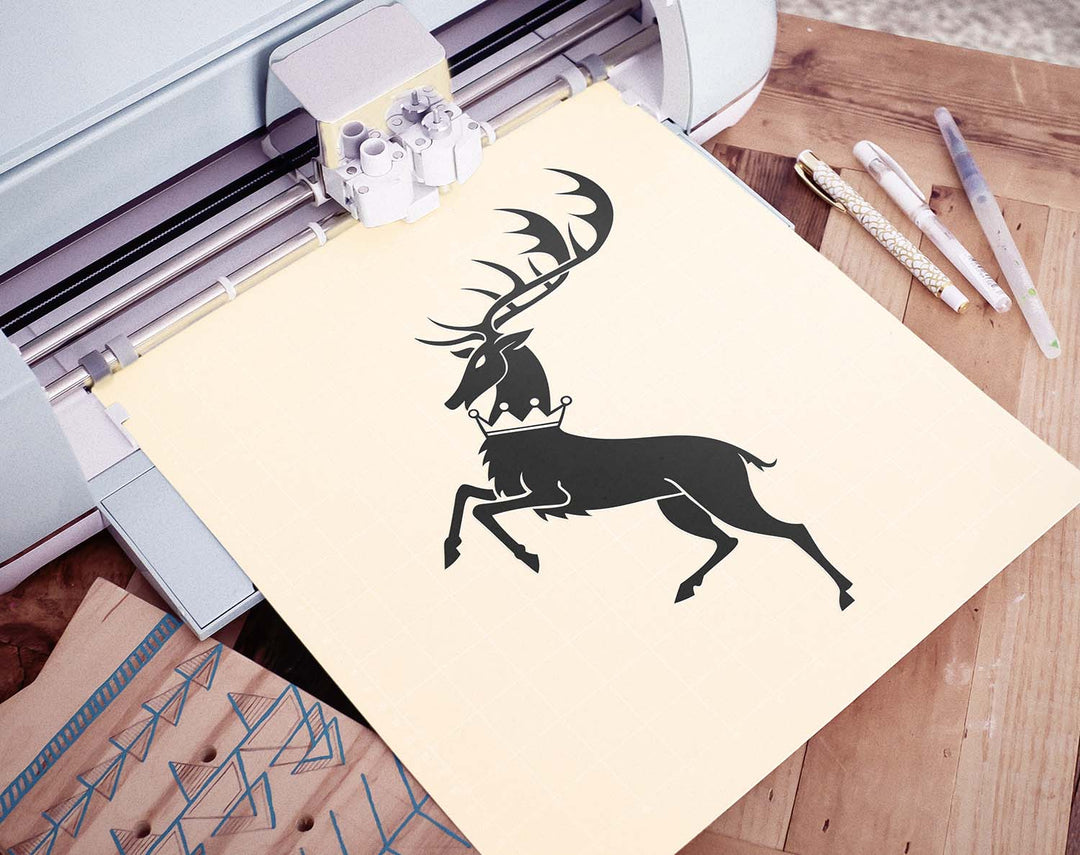 Deer Sigil Silhouette