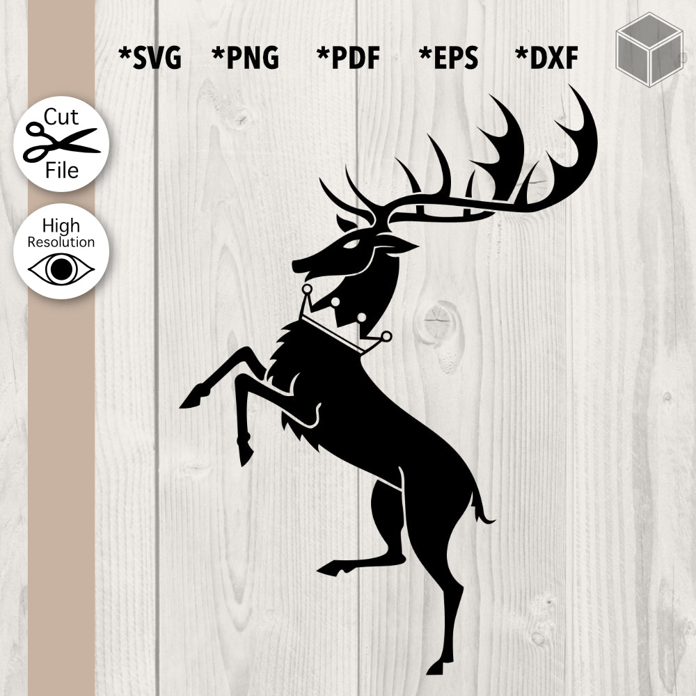 Deer Sigil Silhouette