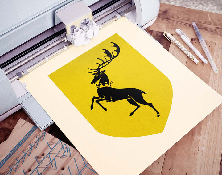 Crowned Deer Flag