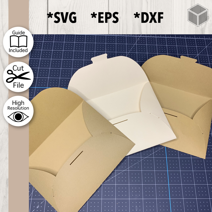 Envelope Cut File (No Glue Required)