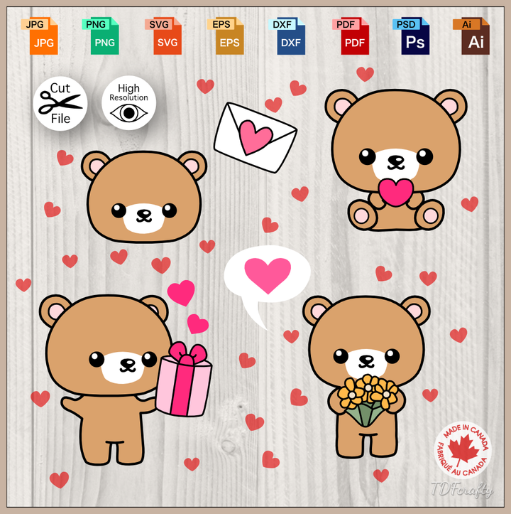 Valentine's Day Bears