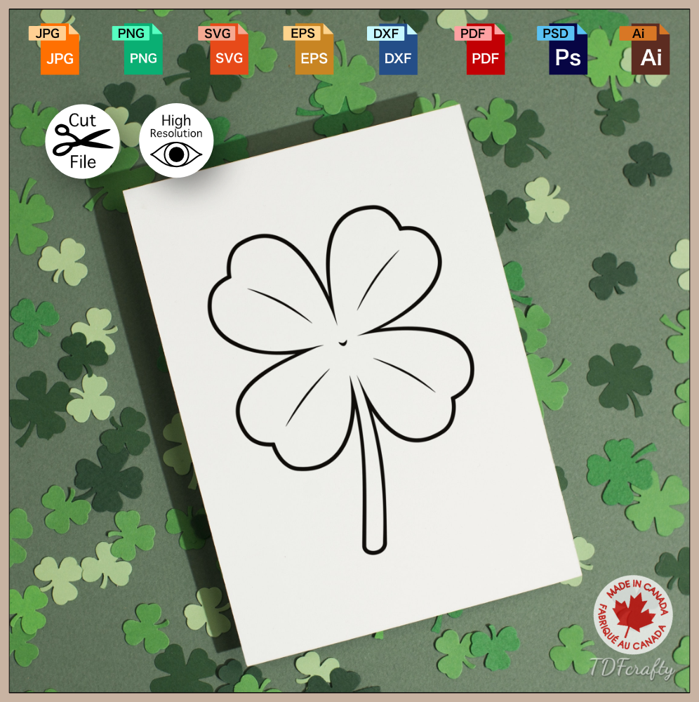 Clovers Outline