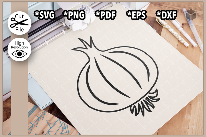Onion Outline