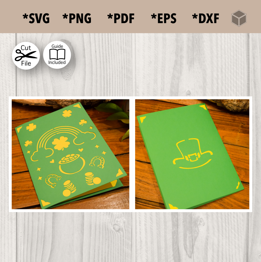 St Patrick Day Card Template