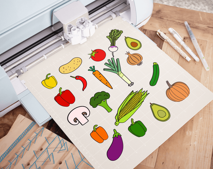 Paquet de légumes de 19 motifs