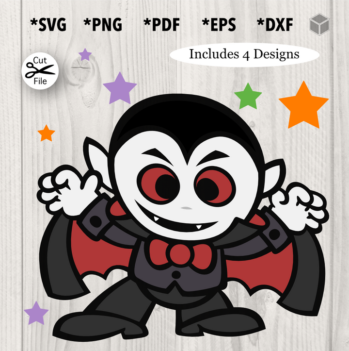 Cute Cartoon Vampire