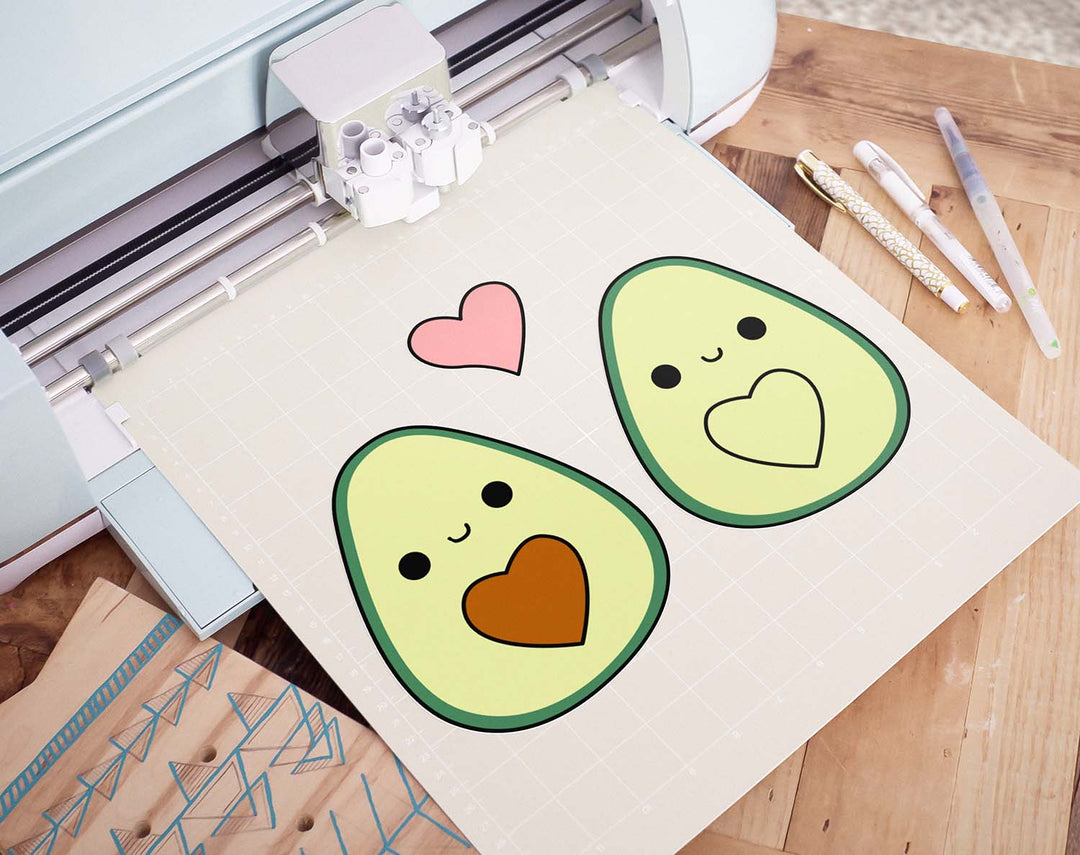 Cute Avocado Couple