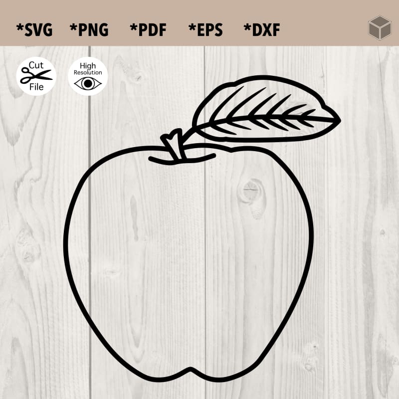 Simple Apple Outline