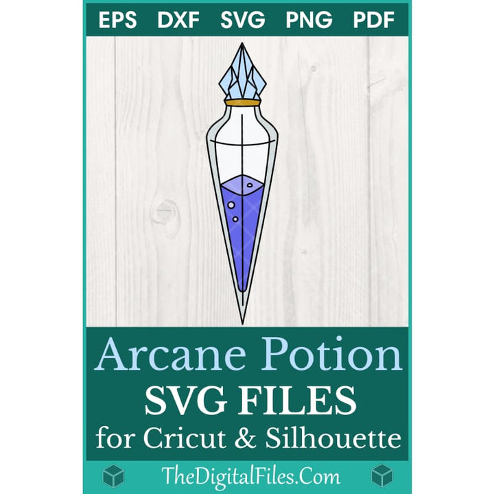 Potion arcanique de cristal violet