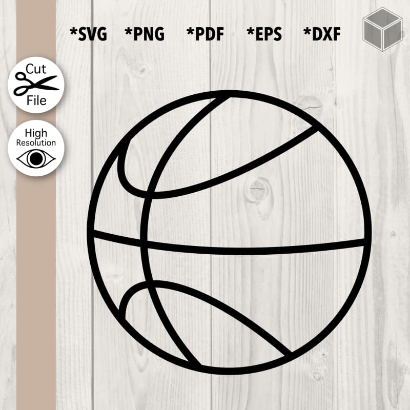 Basketball Outline