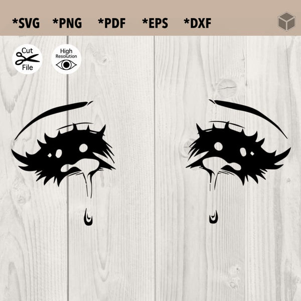 Eye Crying Drawing Cartoon Eye Crying s face logo color png  PNGWing