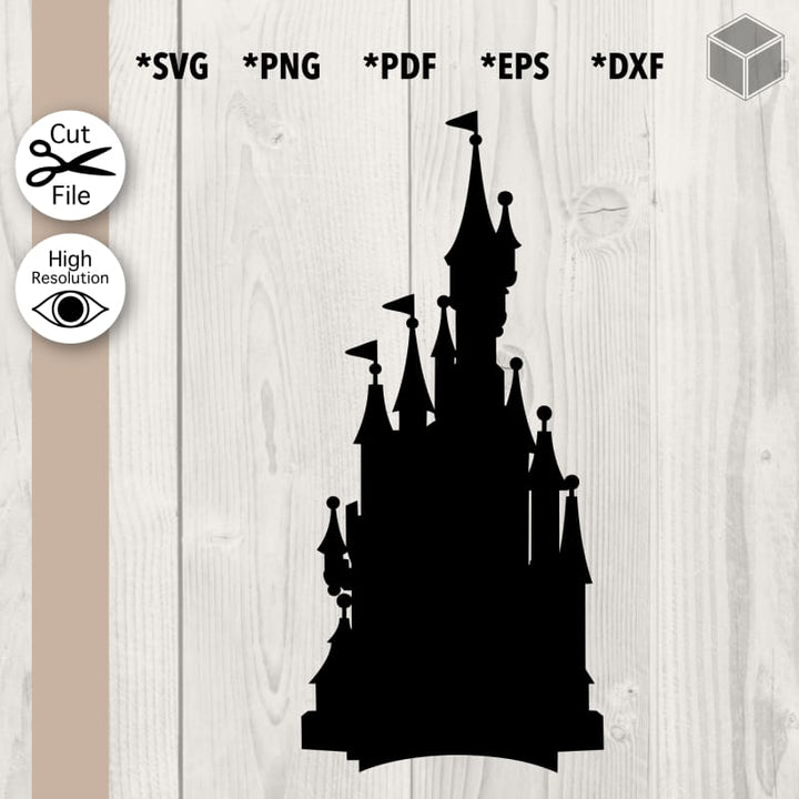 Fairy Tale Castle Silhouette