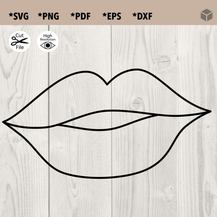 Contour des lèvres