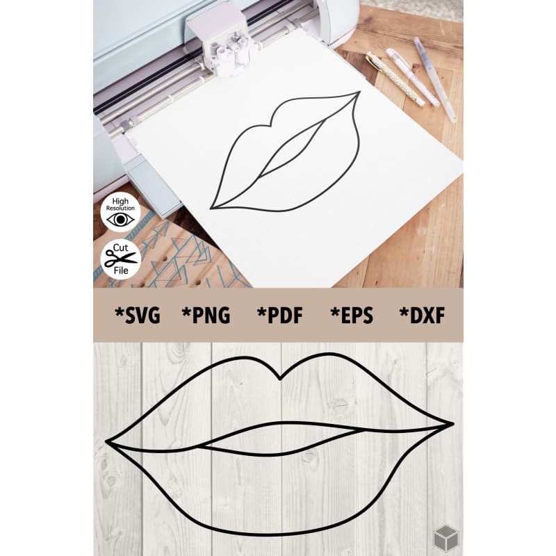 Lips Outline