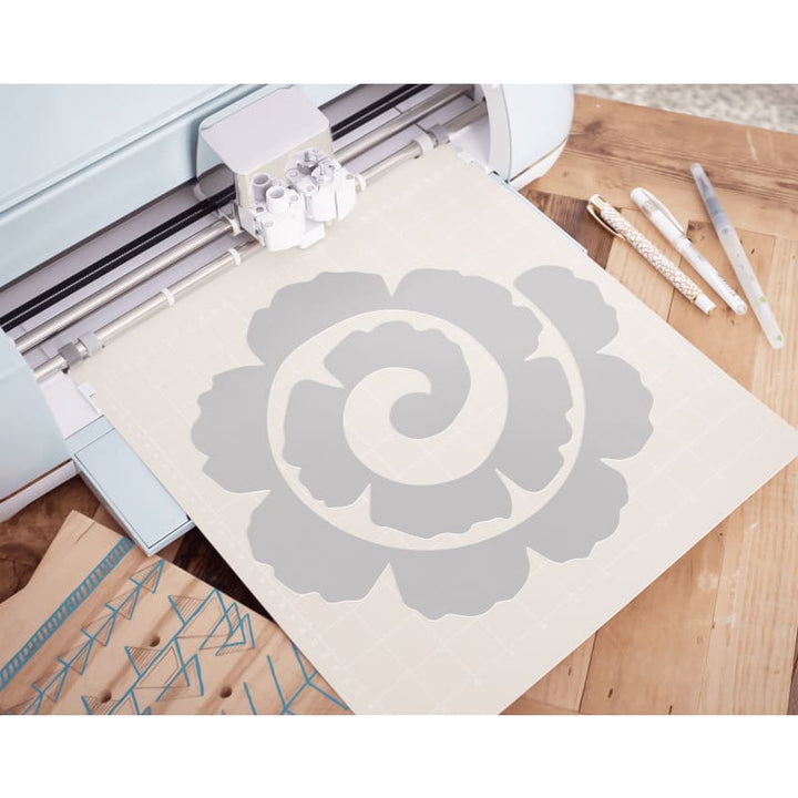 Roll-Up Paper Flower Templates