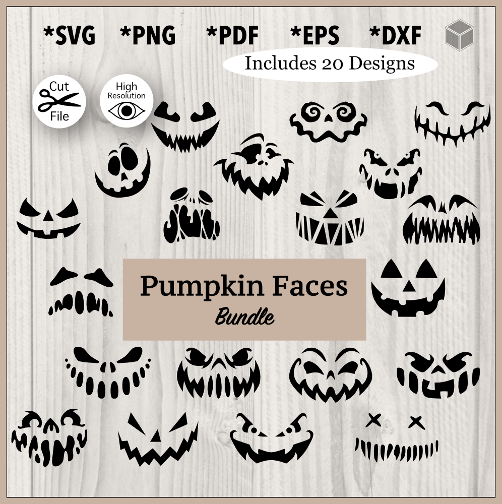 Pumpkin Faces Bundle